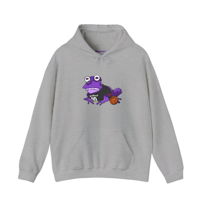 Basketball Hypnotoad™ Hoodie (Black Jersey)