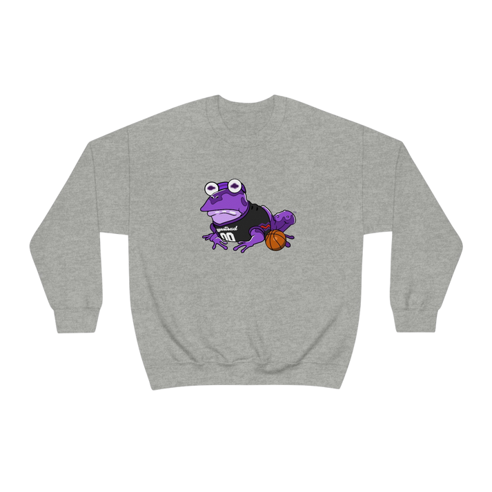 Basketball Hypnotoad™ Crewneck (Black Jersey) – Hypnotoad Store
