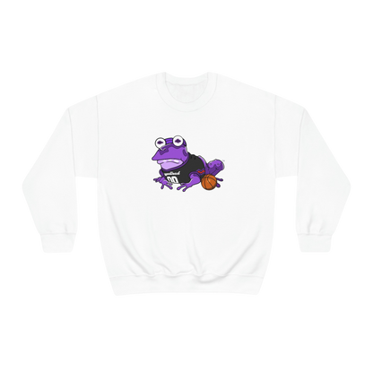 Basketball Hypnotoad™ Crewneck (Black Jersey) - Hypnotoad Store